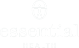 Essential Health Logo in White